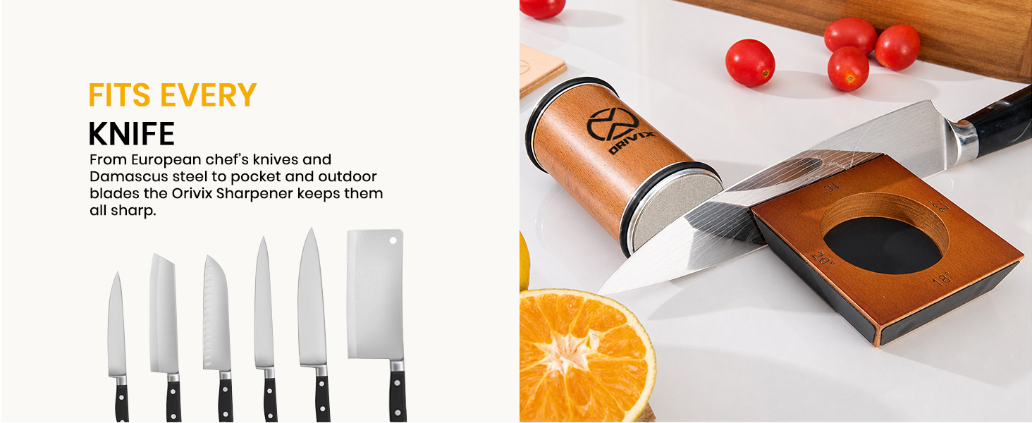 Orivix Rolling Knife Sharpner Kit