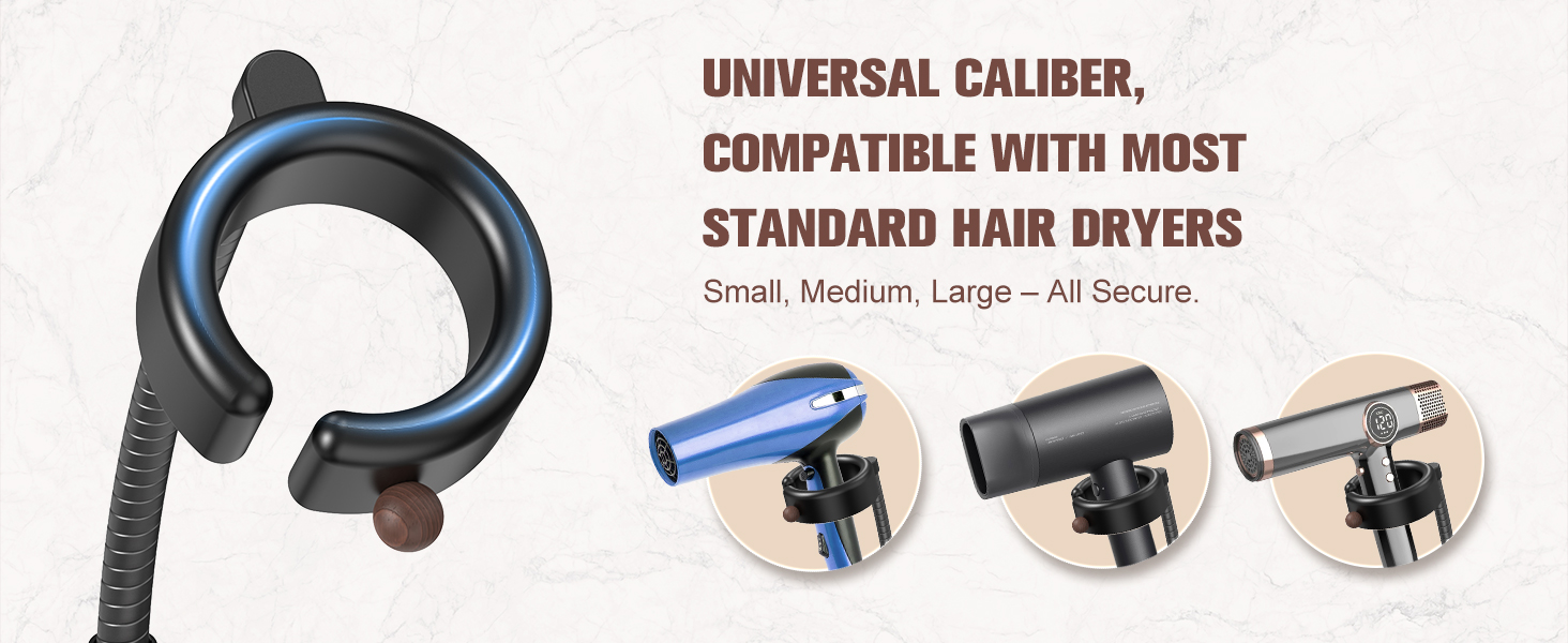 Hands Free Hair Dryer Holder