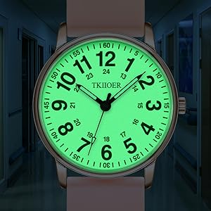 nursing watch with secondhand