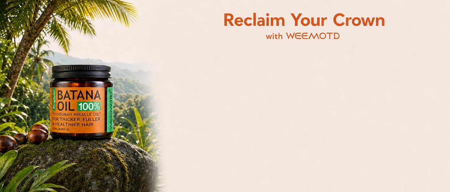 Weemotd Batana oil for hair growth
