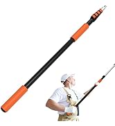 SISUPASSIE Telescoping Extension Pole, Reach to 26FT Telescoping Pole Multi-Purpose 5-20FT Lightw...