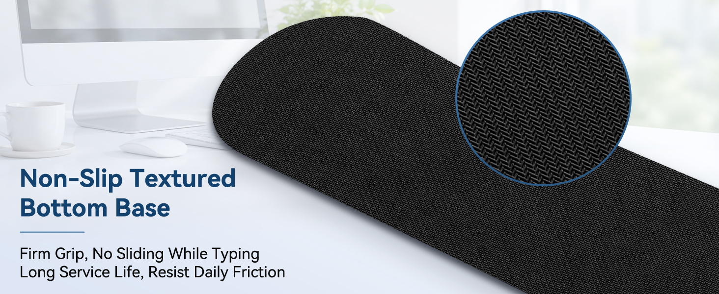 Non-Slip Textured Bottom Base