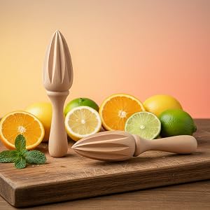 Wooden Citrus Lemon Juicer