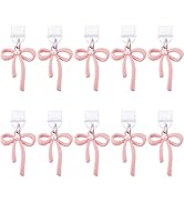 DICOSMETIC 10Pcs Dust Plug Charms Bulk Bowknot Type-C USB Charging Port Charm Cell Phone Charm Pl...