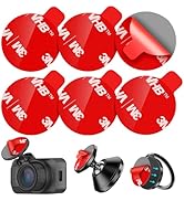 6Pcs Double Sided Adhesive Tape Replacement for Dashboard Car Magnetic Mount, 25mm(0.98in) Round ...