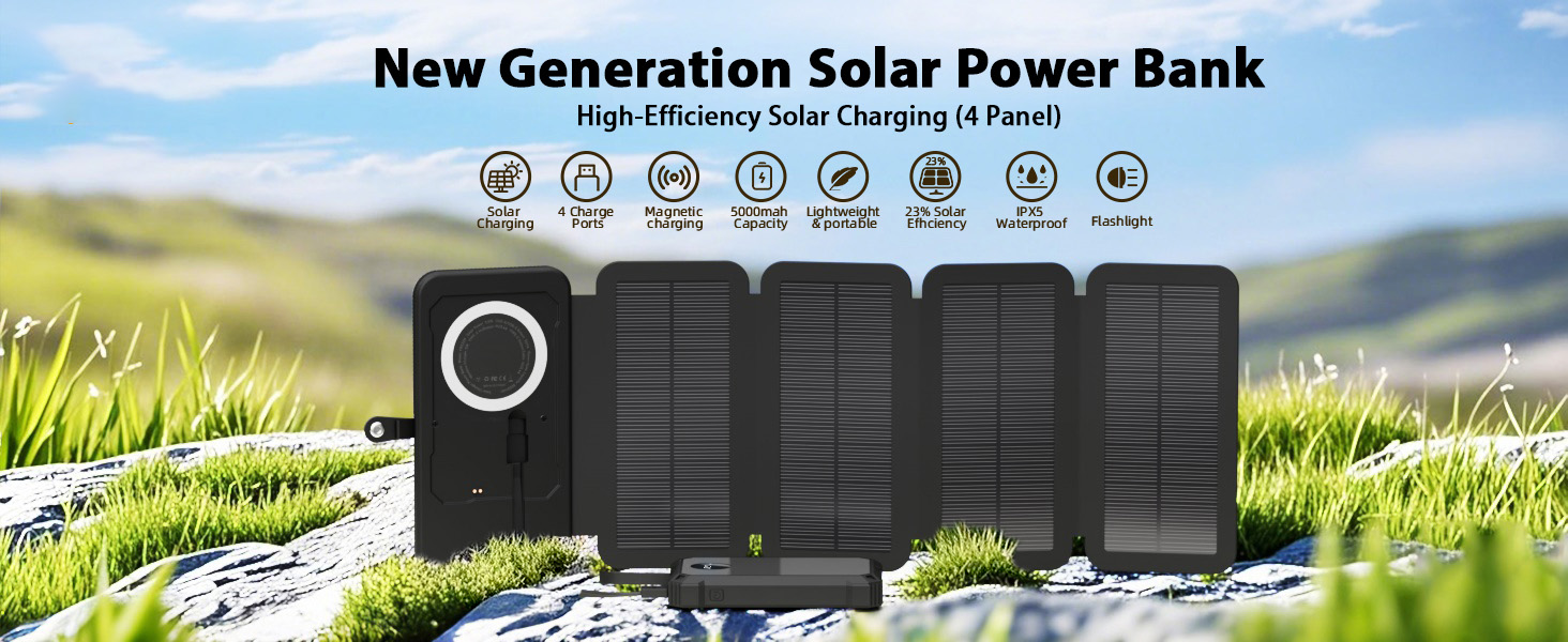 cargador portatil para telefonos powerbank portable phone charger solar power