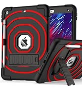 SIBEITU for iPad 9th Generation Case 10.2-inch 2021 with Pencil Holder &amp; Built-in Kickstand, Heav...