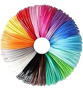 DO3D 15 Bright Colors 1.75mm 3D Pen PLA Filament Refill, Each Color 10feet, Total 150 Feet 3D Pen...