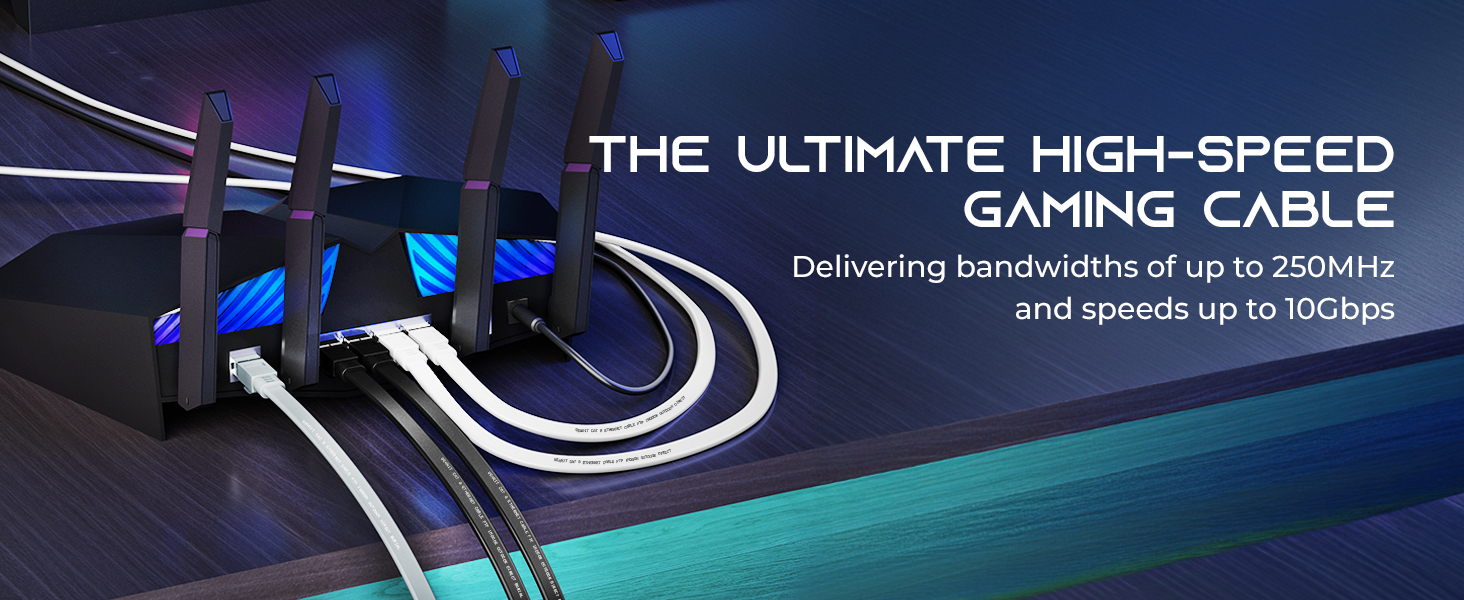 CAT6 outdoor flat cable