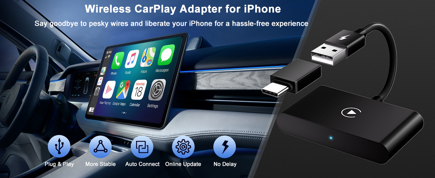 carplay wireless adapter