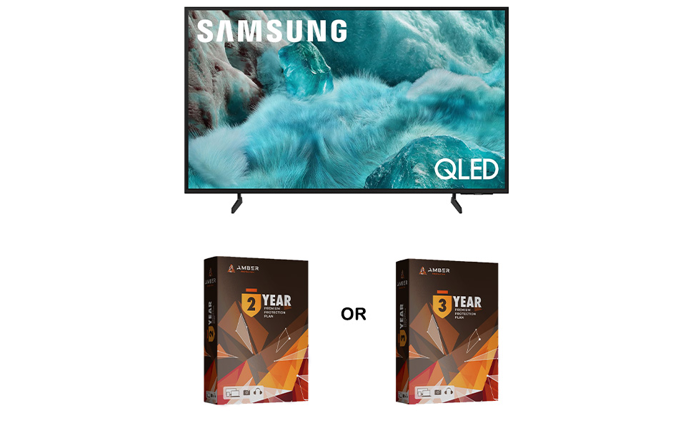 Samsung QN50Q7FAAFXZA TV with Amber Protection Extended Coverage