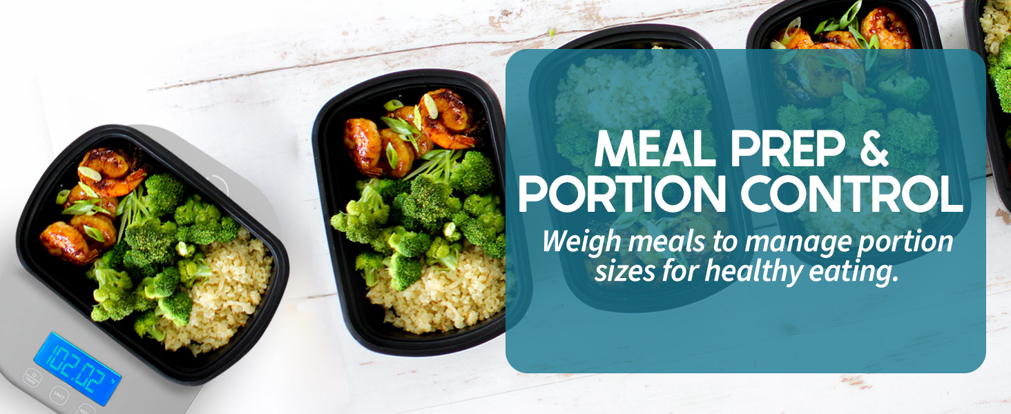 meal prep &amp;amp; portion control