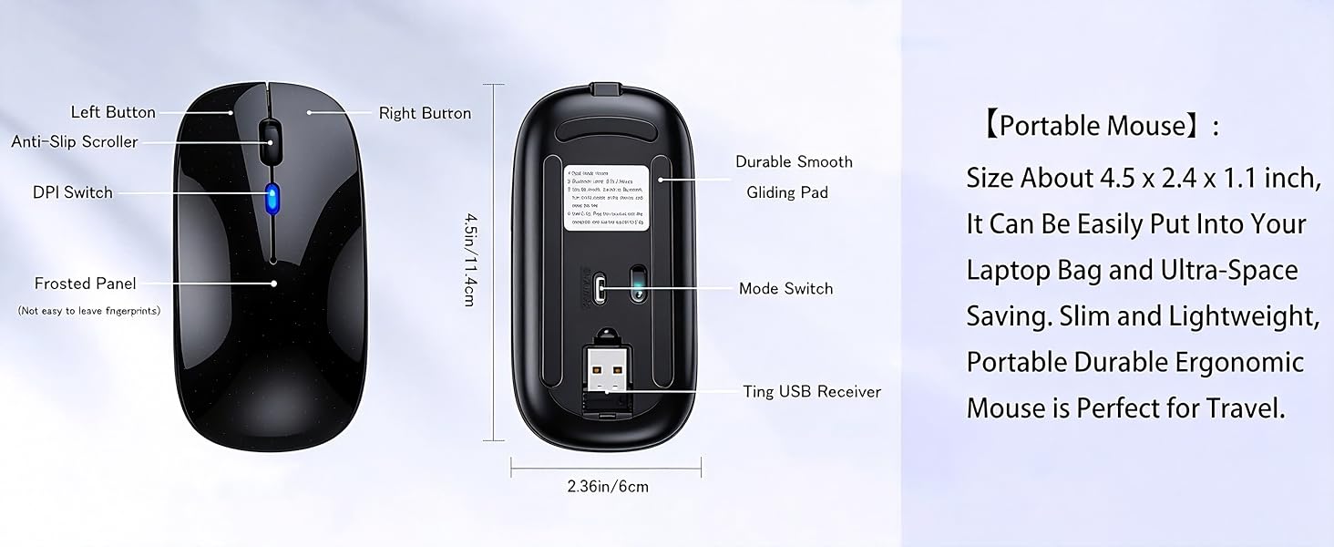 Wireless Bluetooth Mouse