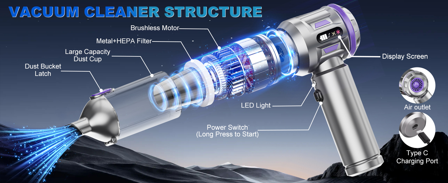 VACUUM CLEANER STRUCTURE