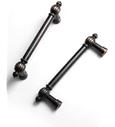 BEILEIOU Oil Rubbed Bronze Zinc Alloy Cabinet Pulls - 3-3/4"(96mm) Hole Center Classic Vintage Dr...