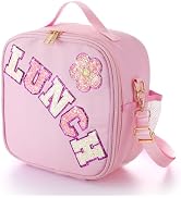Alphatool Insulated Kids Lunch Bag with Adjustable Strap - Reusable Easy to Clean Lunch Bag for G...