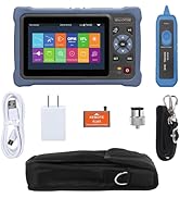 OTDR Fiber Optic Tester SM 1310/1550nm 26/24dB 4.3 Inch Touch Screen Test Rang 5m-100km - Optical...