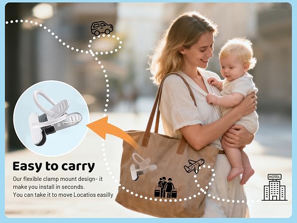 hellobaby monitor mount