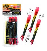 Stomp Rocket X-Treme Rocket Refills, 2 Rockets - Replacement Foam-Tipped Rockets for Soft Foam Ro...