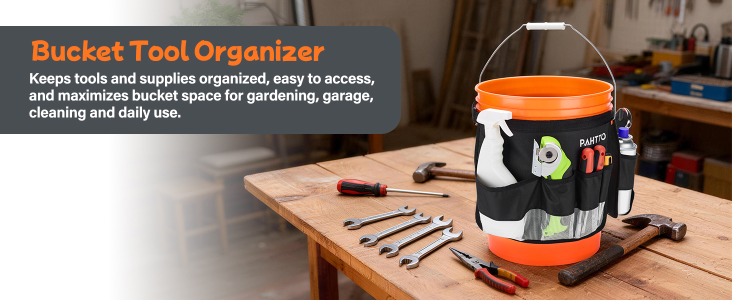bucket tool organizer