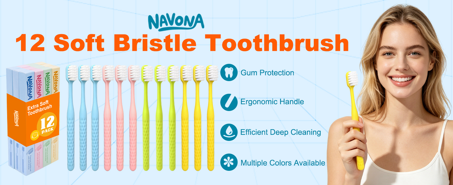 Soft Toothbrush for Adults