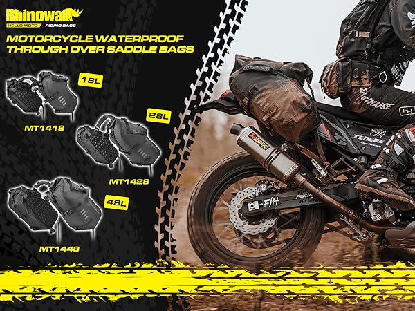 motorcycle waterproof saddle bags