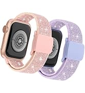 sylacor Stretchy Bands Compatible with Kids Apple Watch Band 38mm 40mm 41mm 42mm 44mm 45mm 46mm 4...