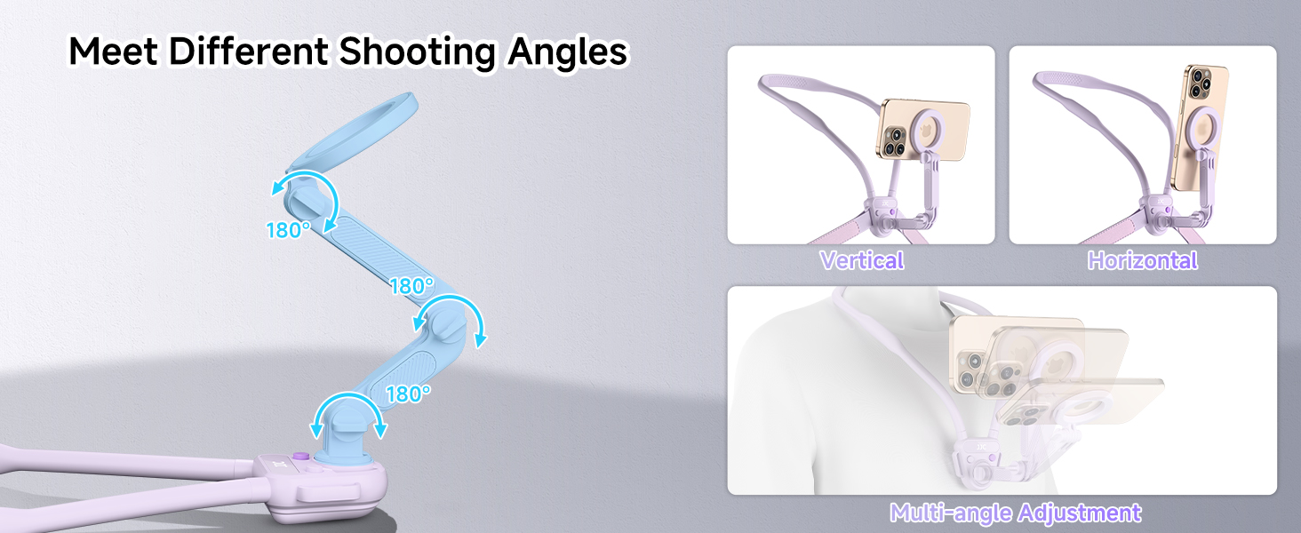 MNM-MS1 PURPLE Magnetic Neck Mount