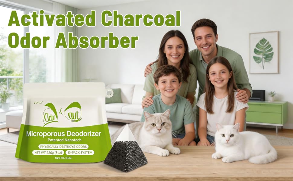 Activated Charcoal Odor Absorber