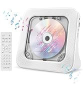 DGXWLLW CD Player Portable Bluetooth Desktop CD Player for Home