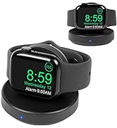 Charger Stand for Apple Watch,Portable Magnetic Wireless Charging Dock with Charging Cable,Compat...