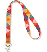 Teskyer Cool Neck Lanyard for Men &amp; Women, Lanyard for ID Badge Holder Wallet, Stylish Lanyard fo...