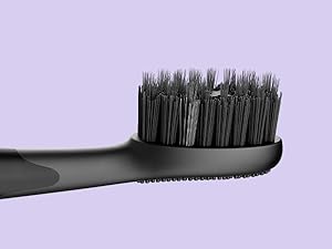 close up of curve brush head