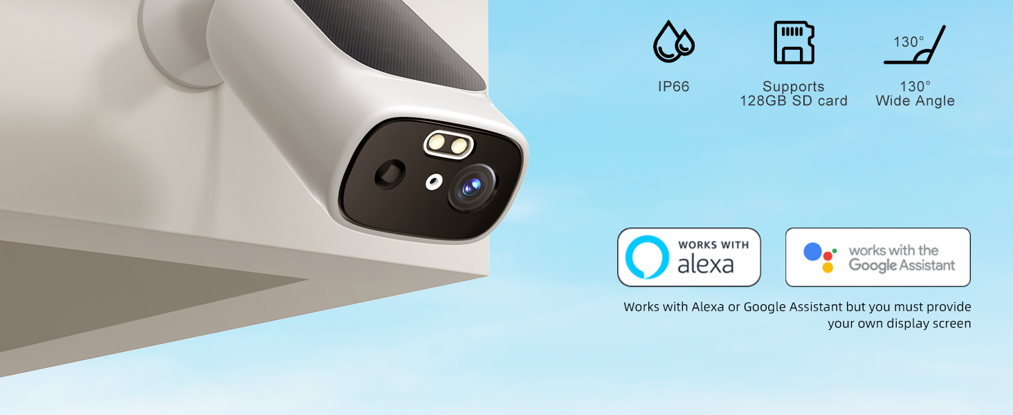 solar security camera wireless outdoor