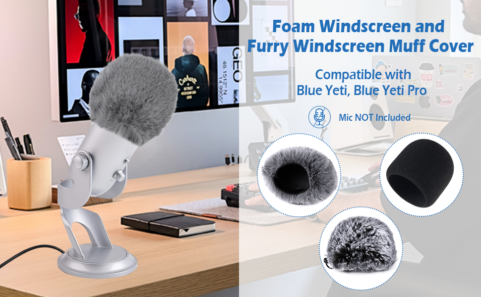 blue yeti microphone cover