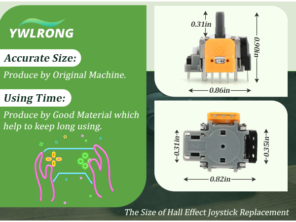 Hall Effect Joysticks for Xbox Series S/X