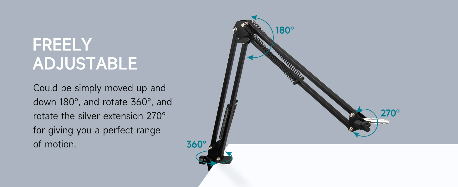 Blue Yeti Mic Boom Arm 