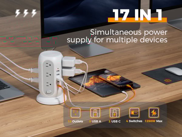 desktop power strip