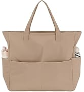 Waterproof Beach Tote Pool Bags for Women Ladies Extra Large Gym Tote Carry On Bag With Wet Compa...