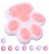 TOYANDONA Taba Squishy, Pink Cat Squeeze Toy Paw Squishy Toy Cat Sticky Squishy Paw Big Cute Kawa...