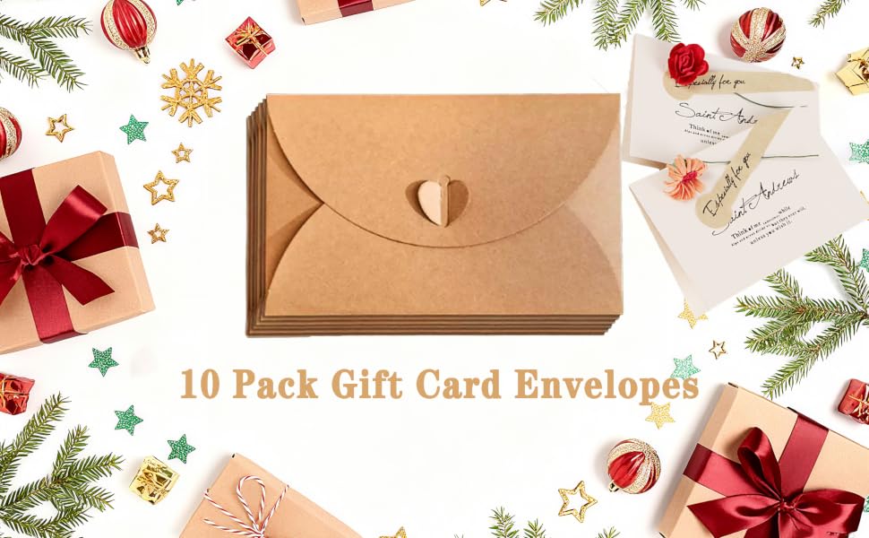 Cute Envelopes Gift Card Envelope