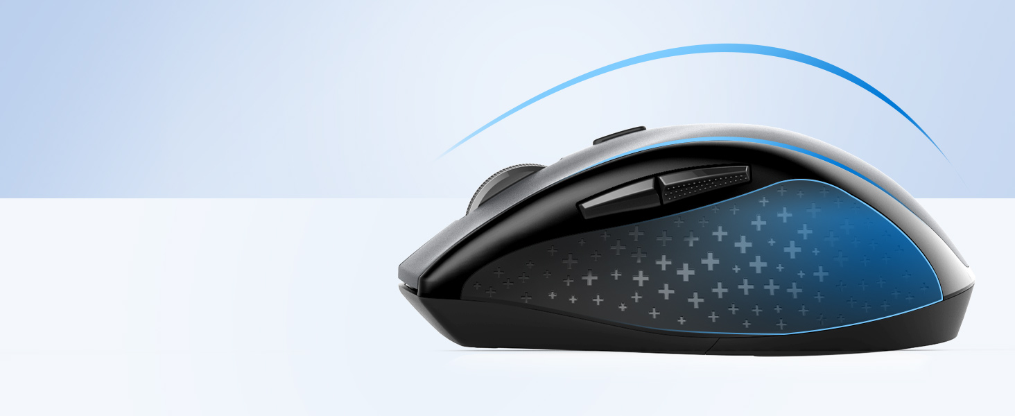 a close up of the mouse.