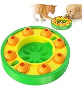 Dog Food Puzzle Toys Interactive Game Toy for IQ Training Enrichment Dog Food Puzzle Slow Feeder ...
