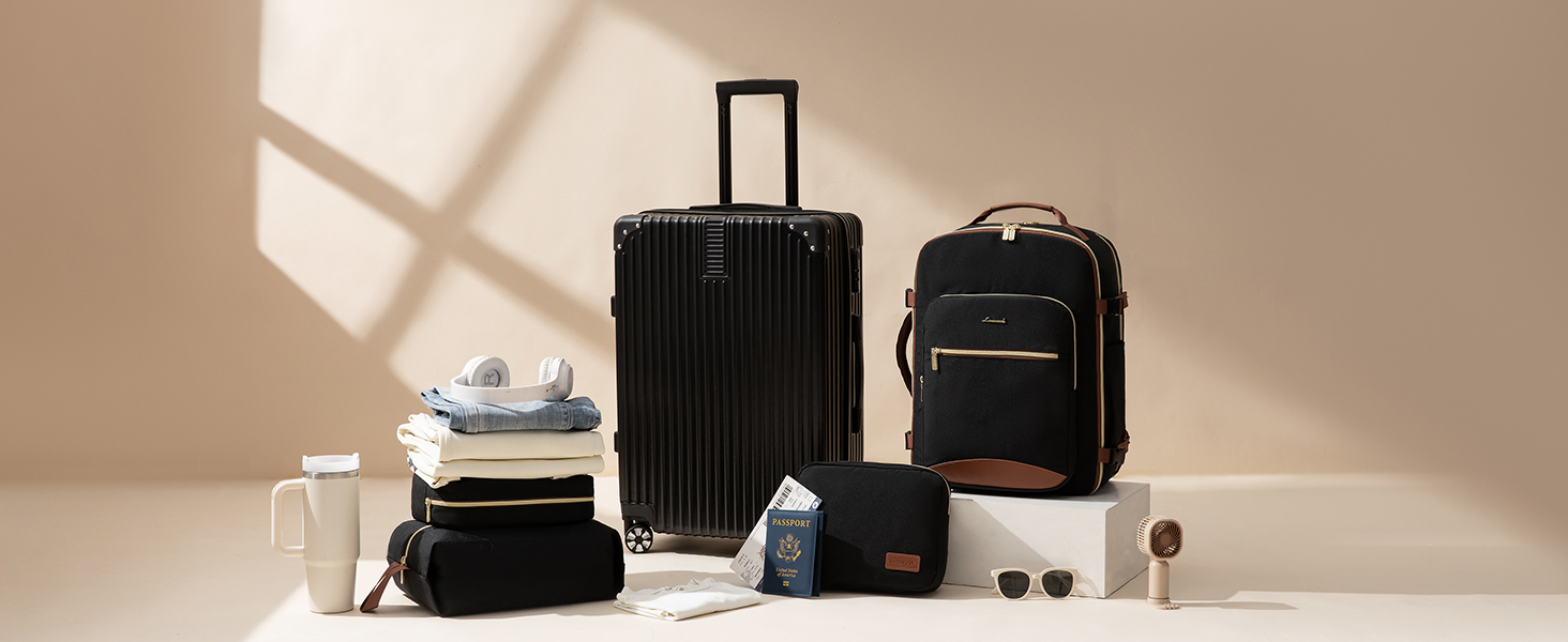 Travel Backpack for Women &amp;amp;amp; Men, Airline Approved Carry On Luggage