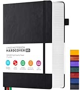 FOCUS DAY Journal Notebooks College Ruled, Thick Notebook Journal with 100GSM Paper, B5 Large Lin...