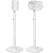 Haturi Speaker Stands Pair for Sonos Era 300 &amp; Era 100, 22"-42" Adjustable Height Floor Stands wi...