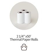 thermal receipt paper 2 1/4 x 50