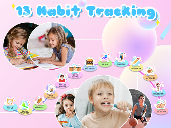 kids phone with habit tracking