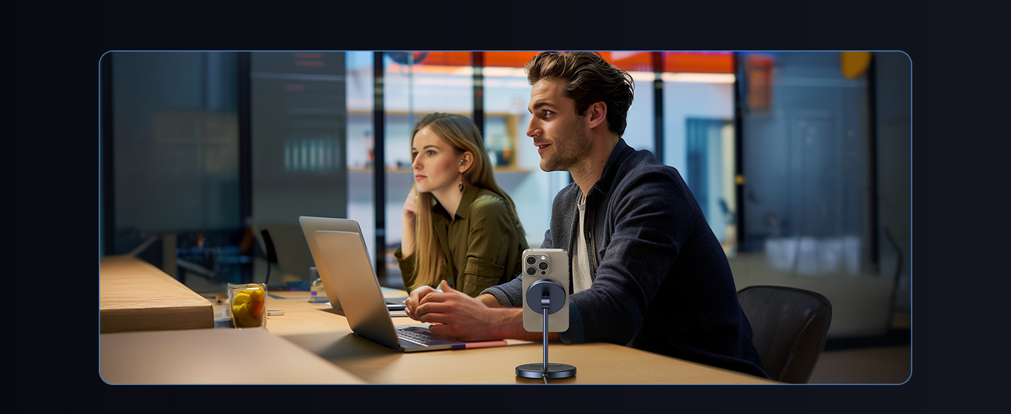 Compact wireless charger, pocket-sized convenience for on-the-go charging