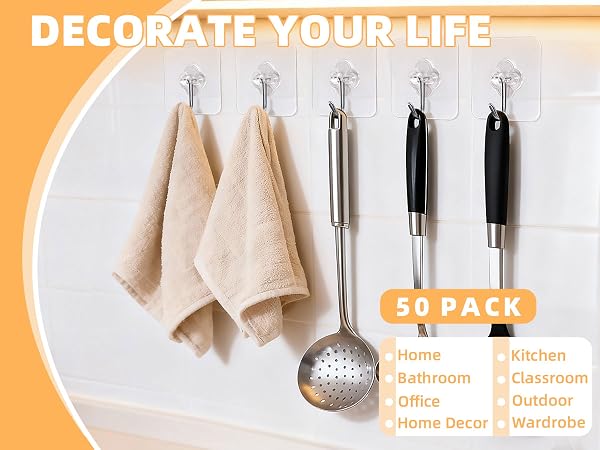 adhesive hooks for hanging